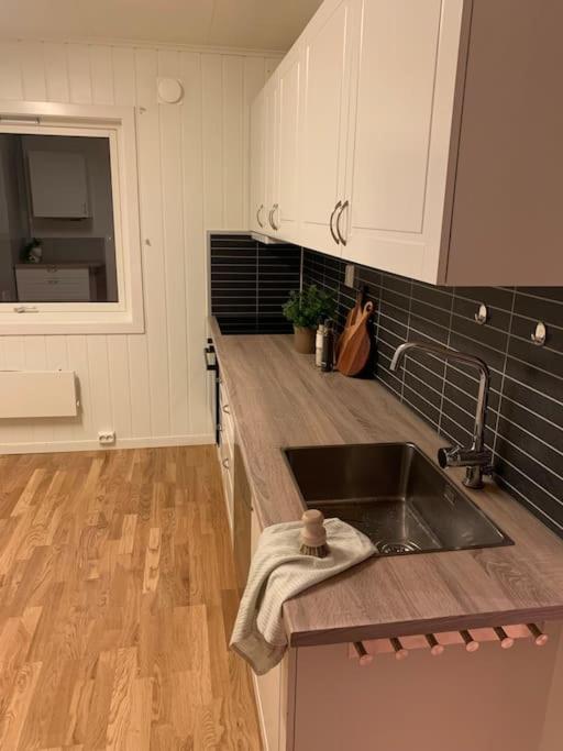 شقة ترومسو  في Fin Leilighet I Tromsdalen. المظهر الخارجي الصورة